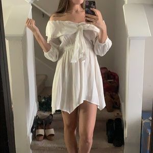 Clayton peasant dress